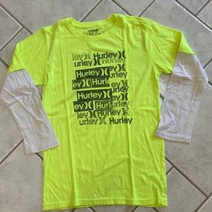 3 for $15 Hurley boys neon yellow long sleeve